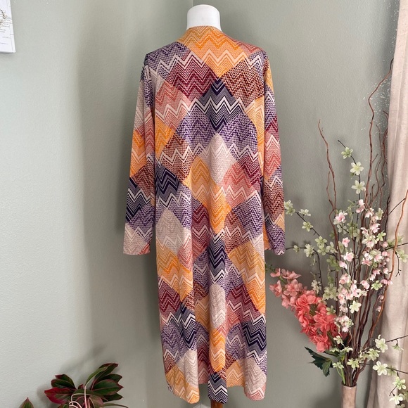 NWOT LuLaRoe Zig Zag Sarah Cardigan - Picture 5 of 7